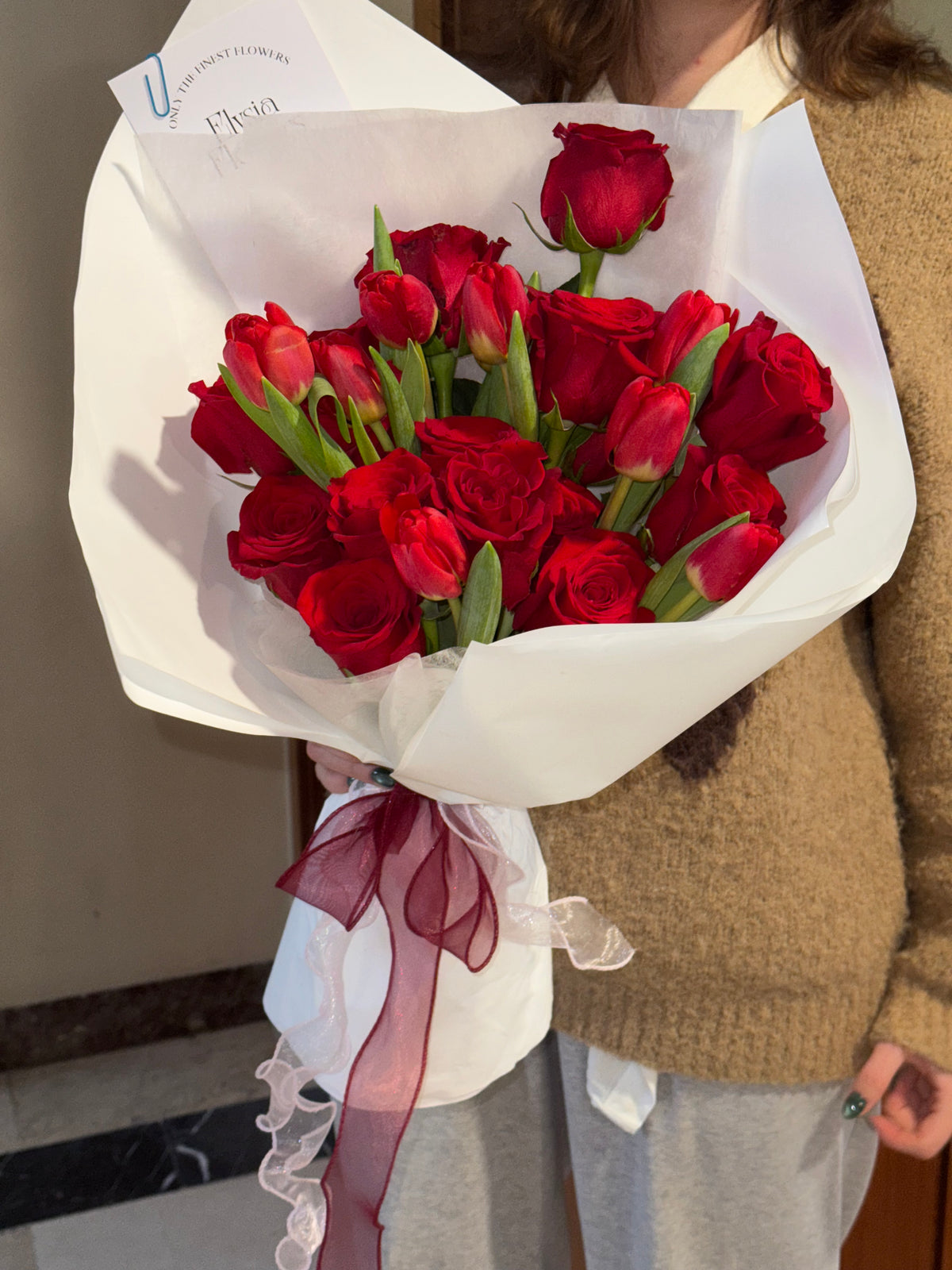 Roses and Tulips