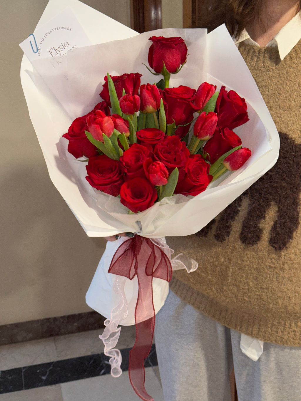 Roses and Tulips
