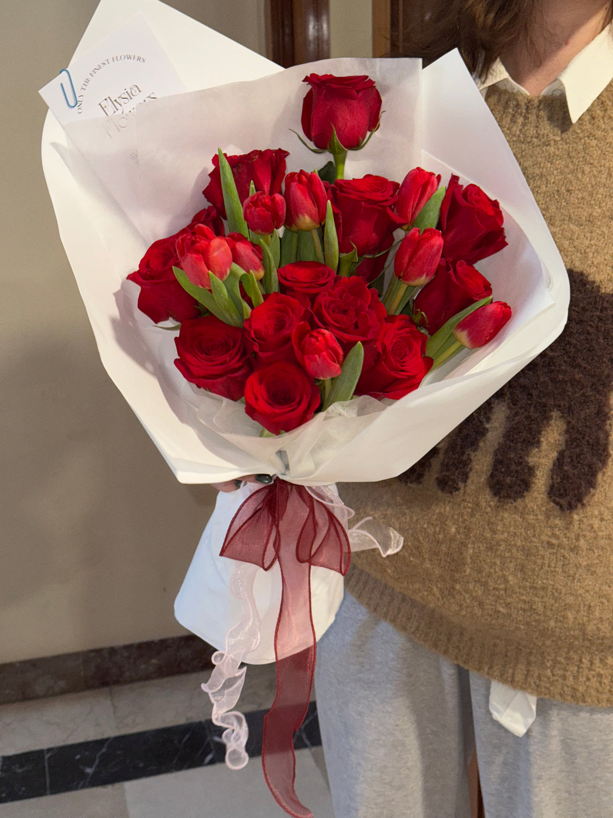 Roses and Tulips