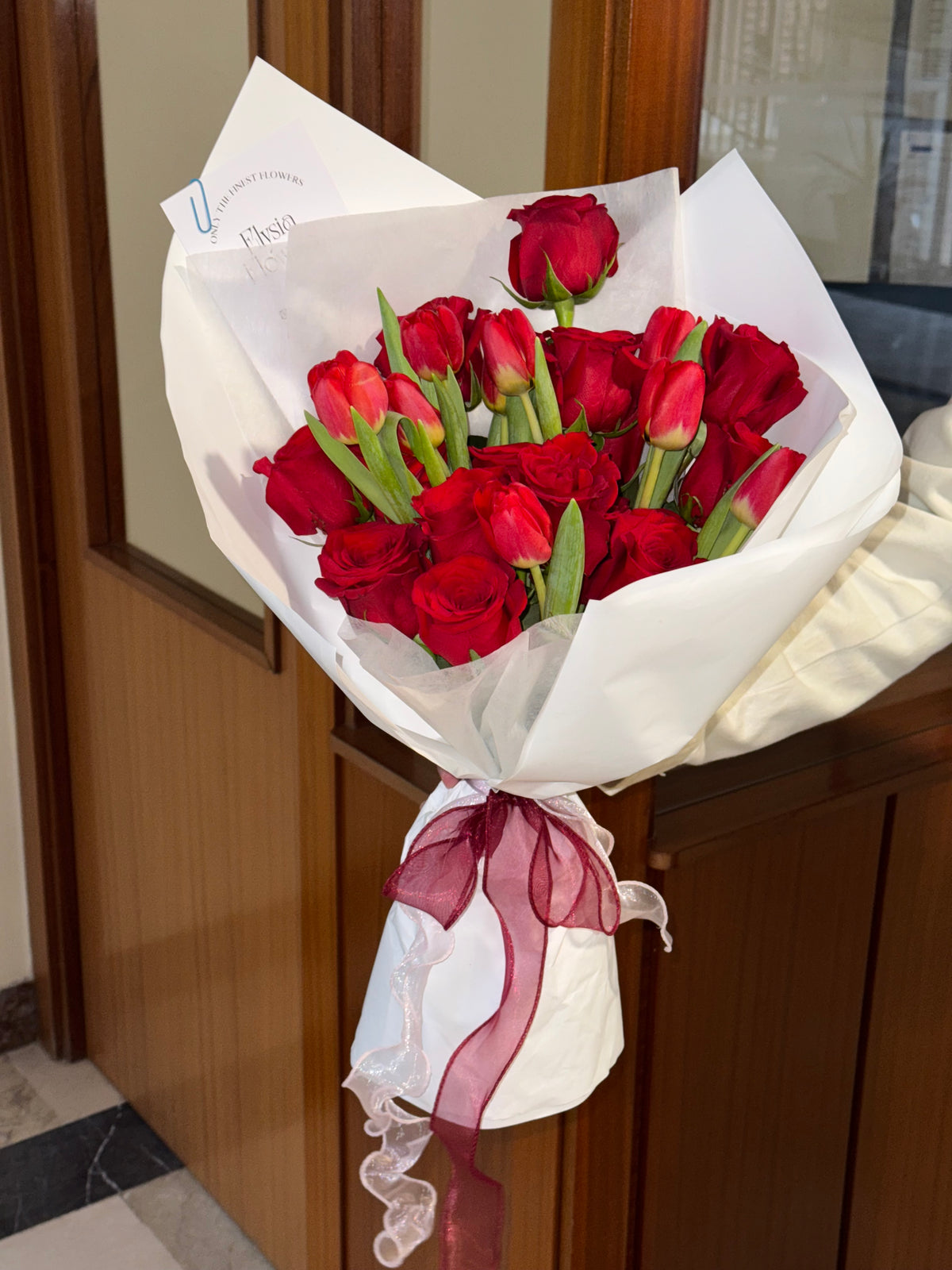 Roses and Tulips