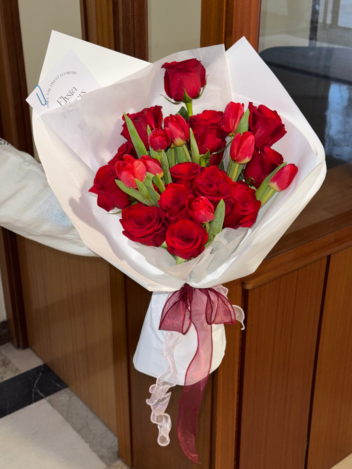 Roses and Tulips
